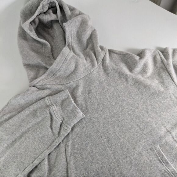 Vince Women's L Large Cowl Neck Long Sleeve Gray Sweatshirt Hoodie - Picture 1 of 5